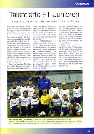 Bericht im Stadionmagazin Bericht im Stadionmagazin
